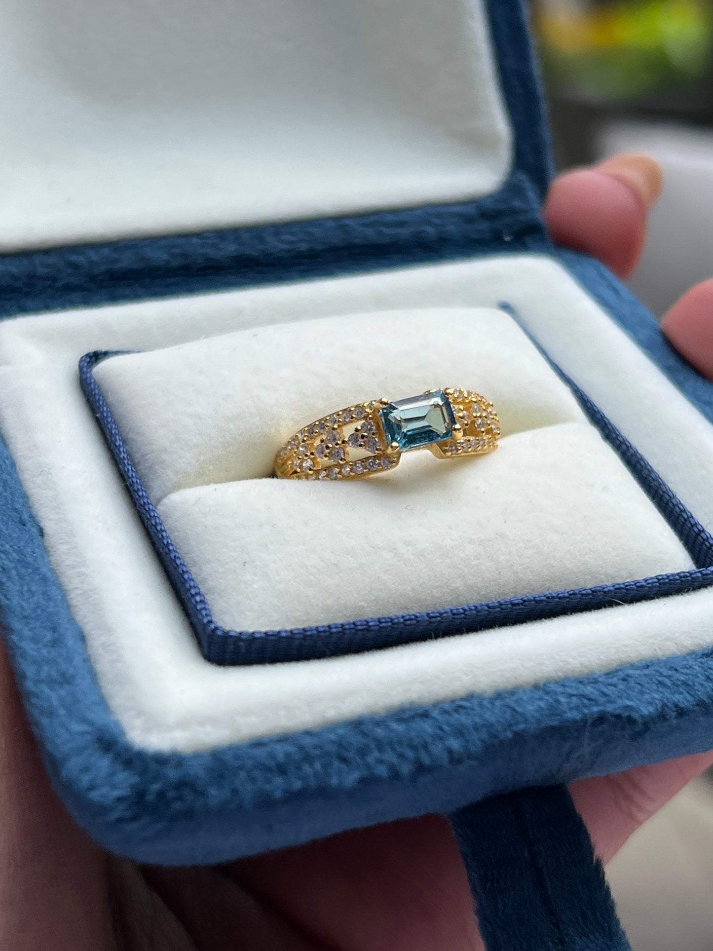 Celeste Ring Aquamarine