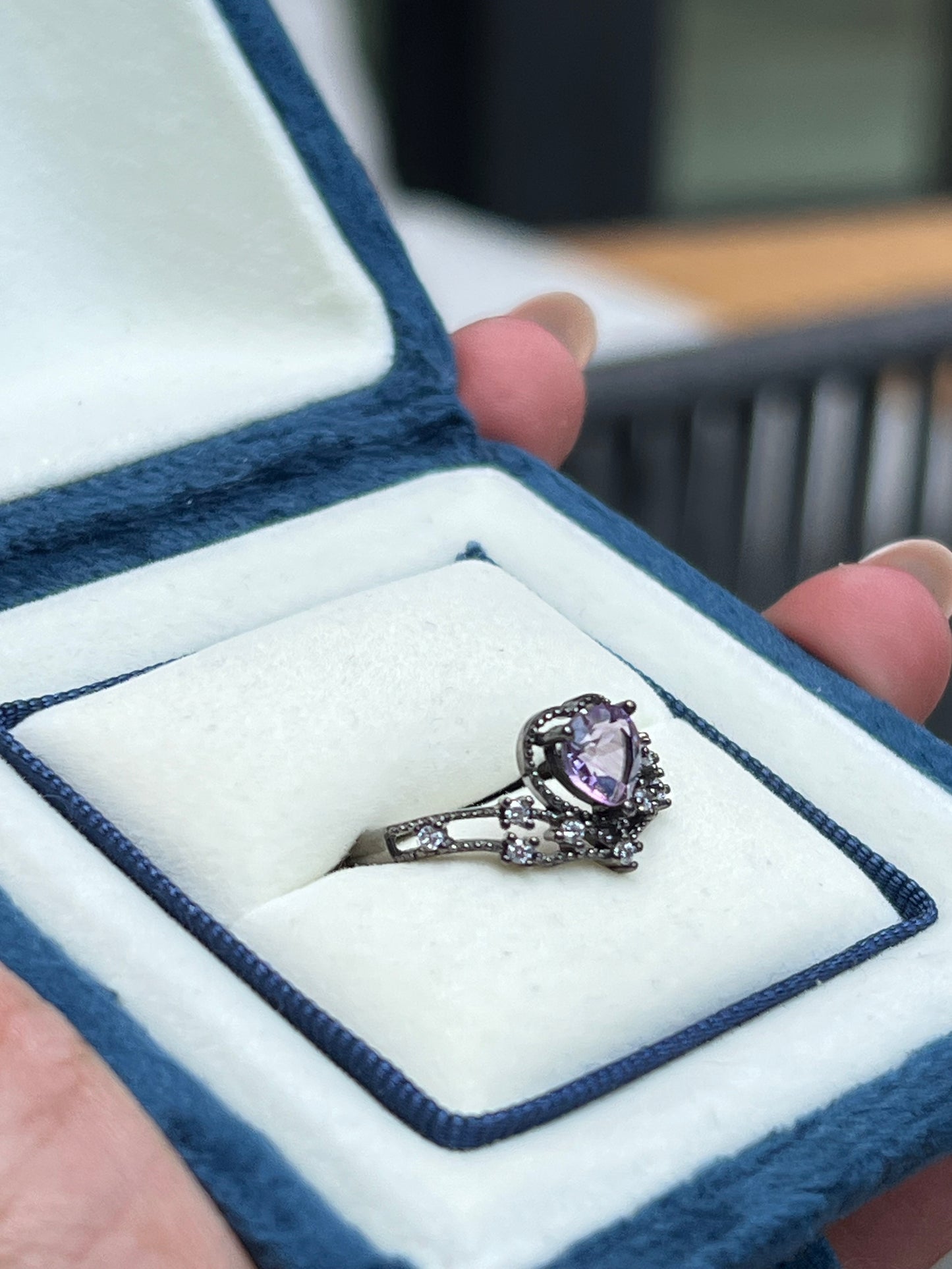 Misty Ring Amethyst