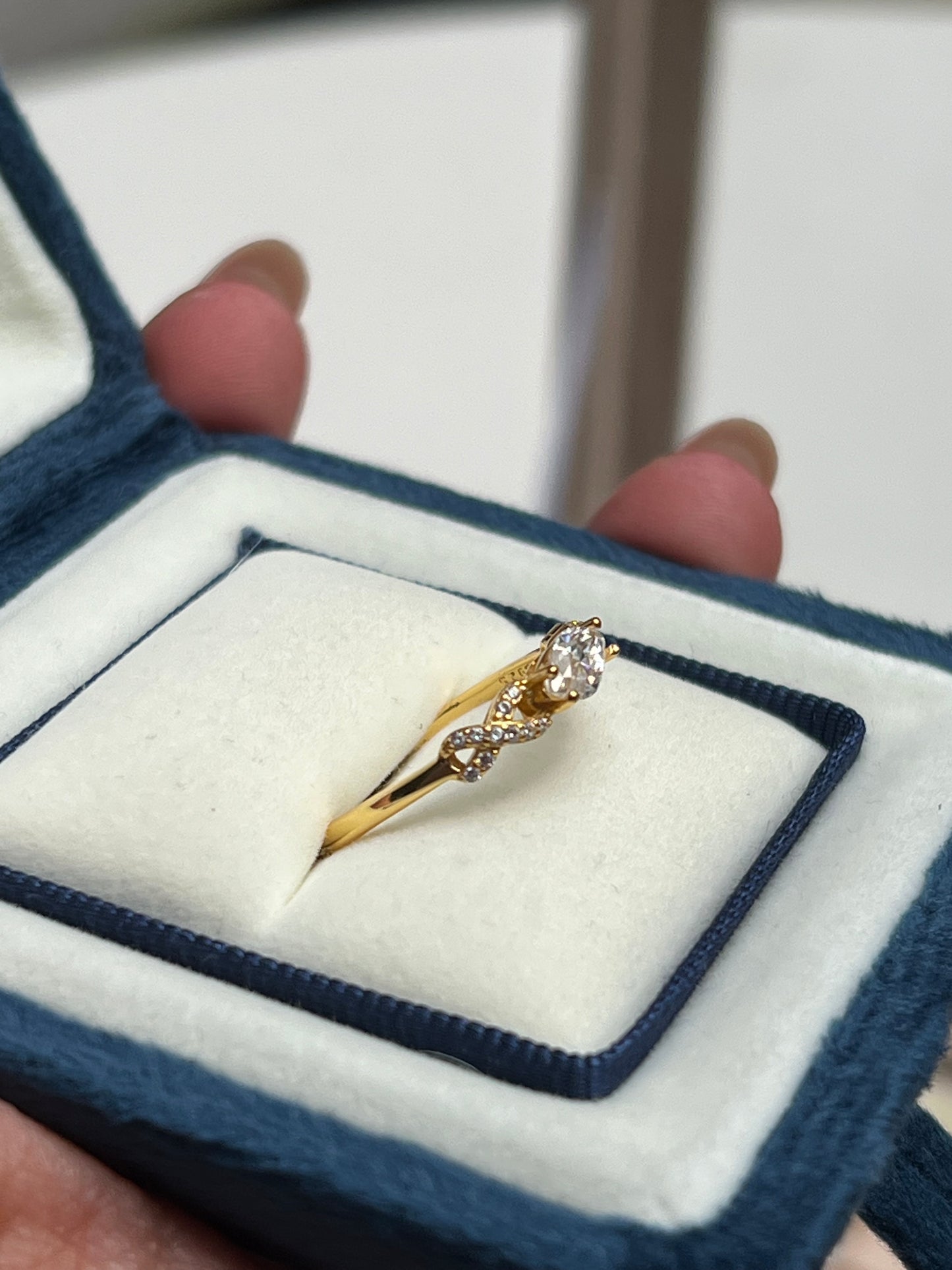 Tessa Ring Moissanite