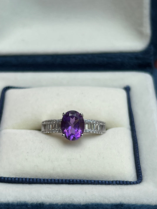Courtney Ring Amethyst