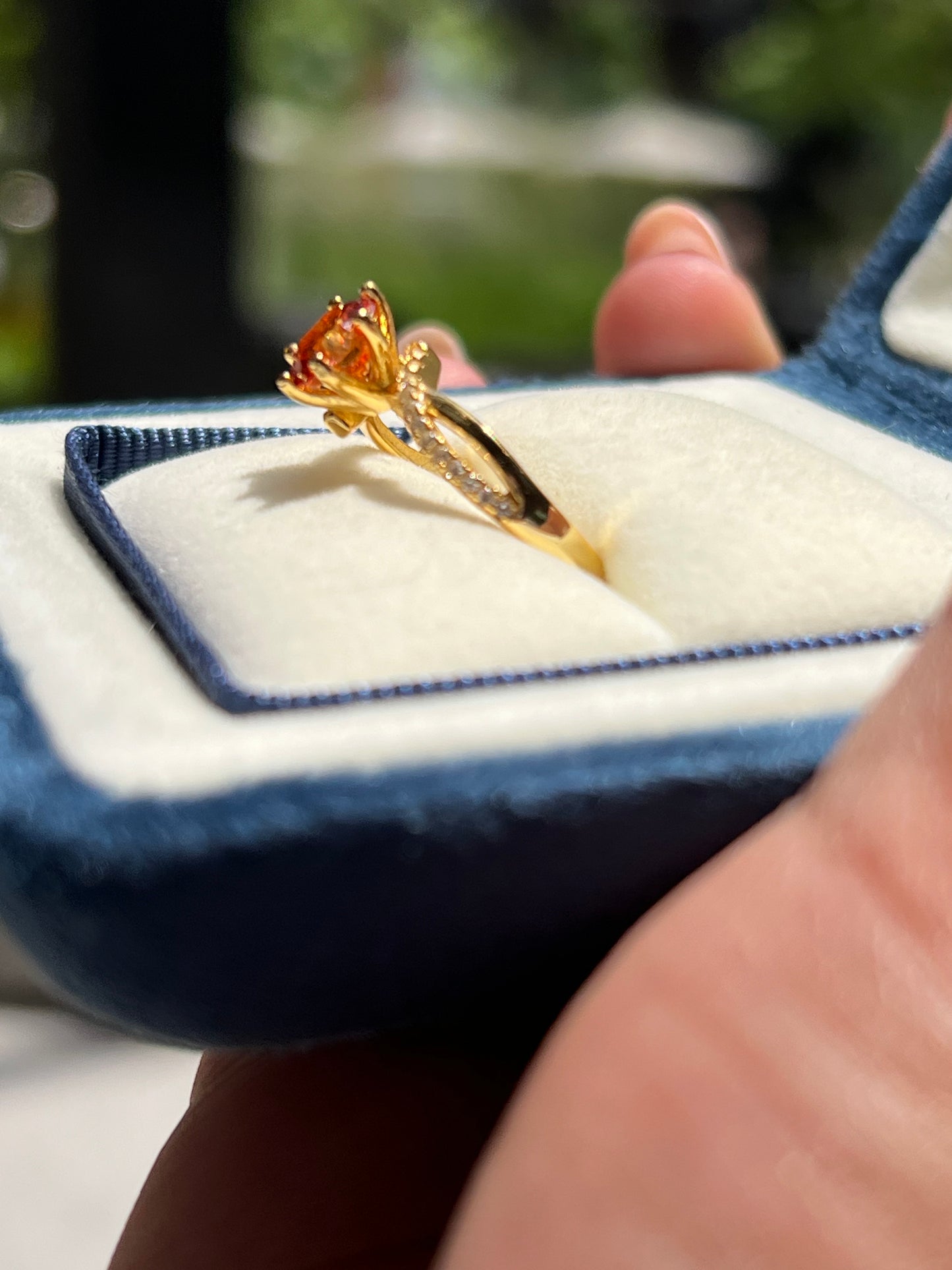 Angie Ring Moissanite