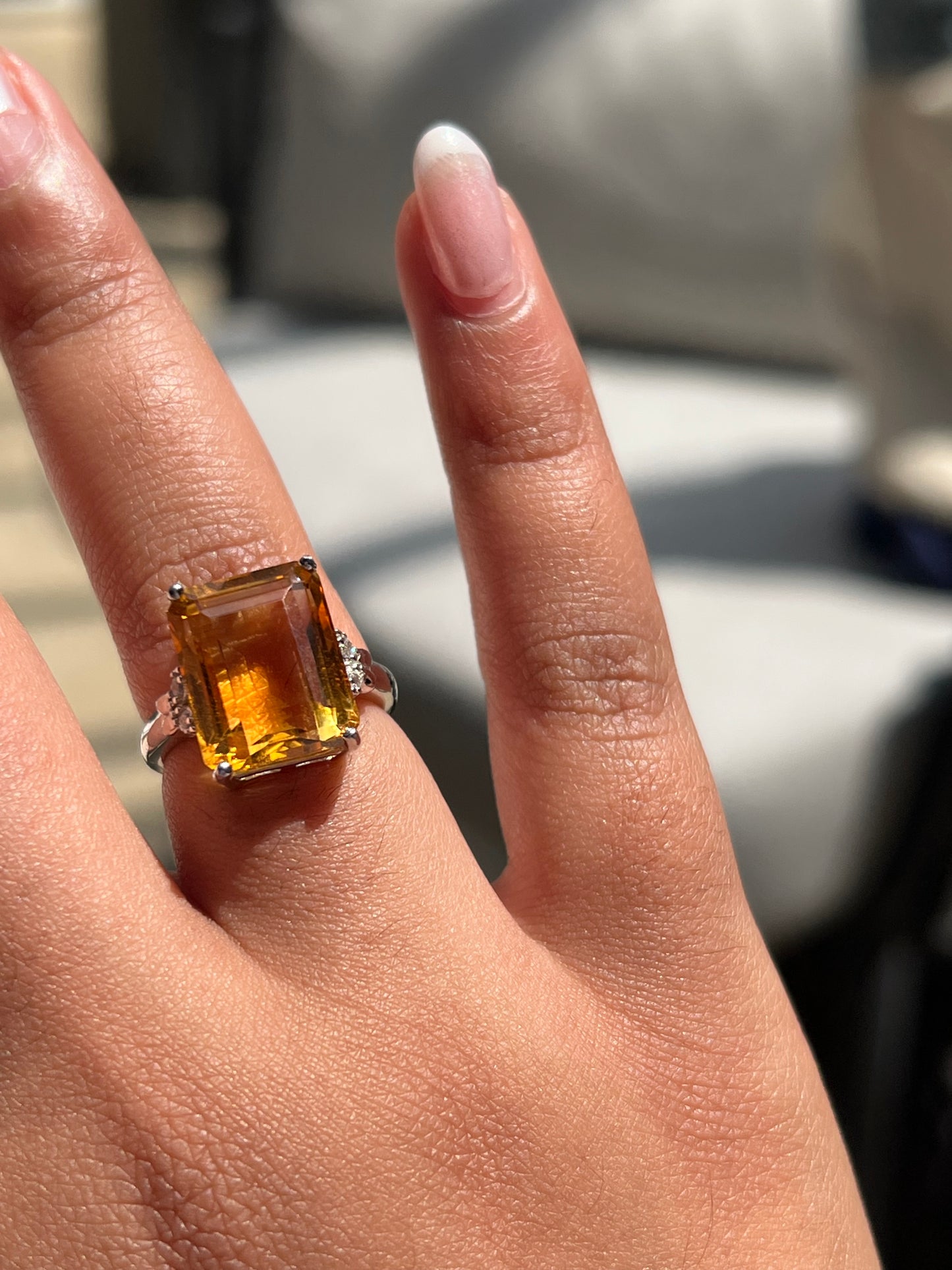 Sasha Ring Citrine