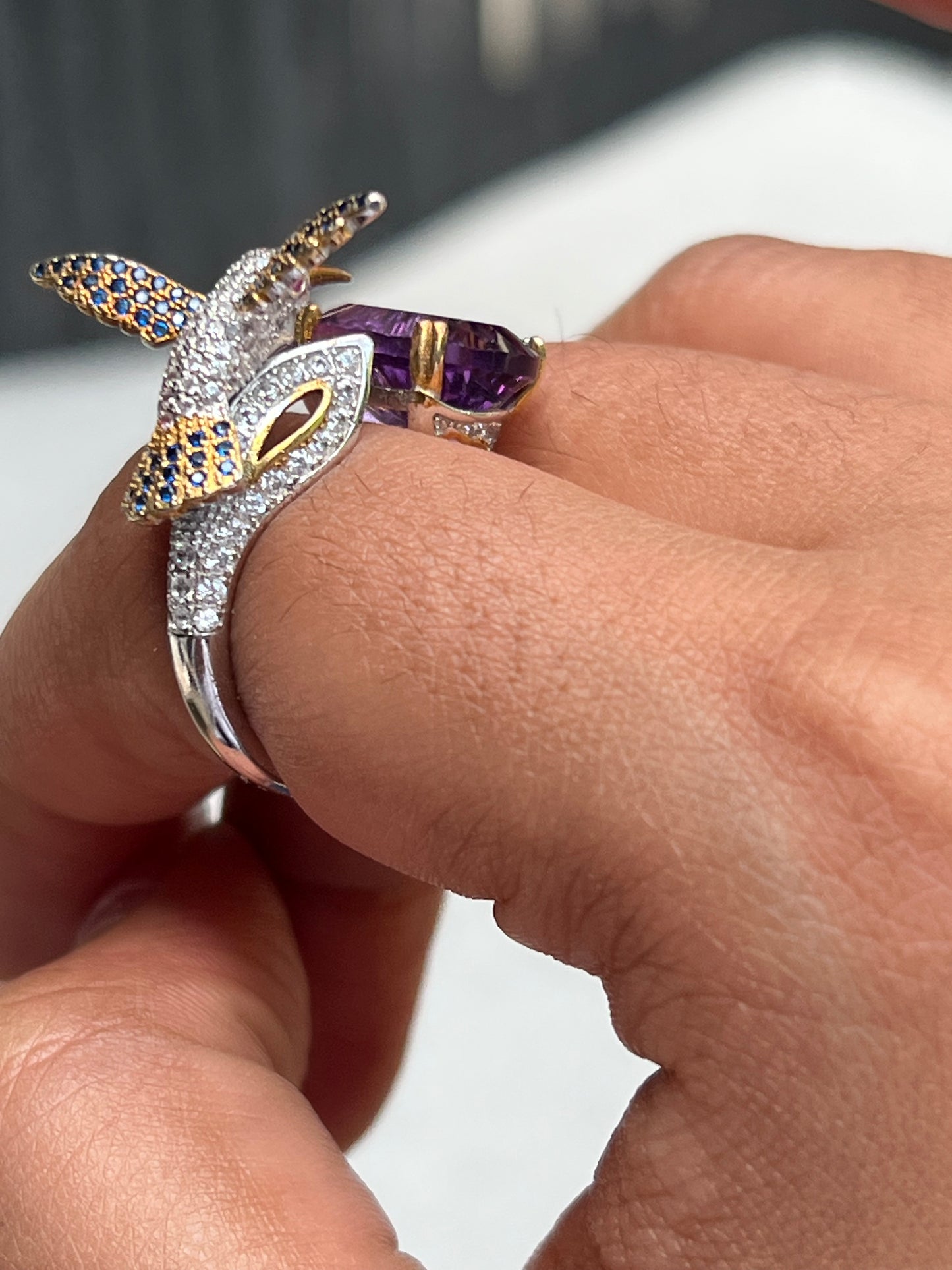 Nina Ring Amethyst