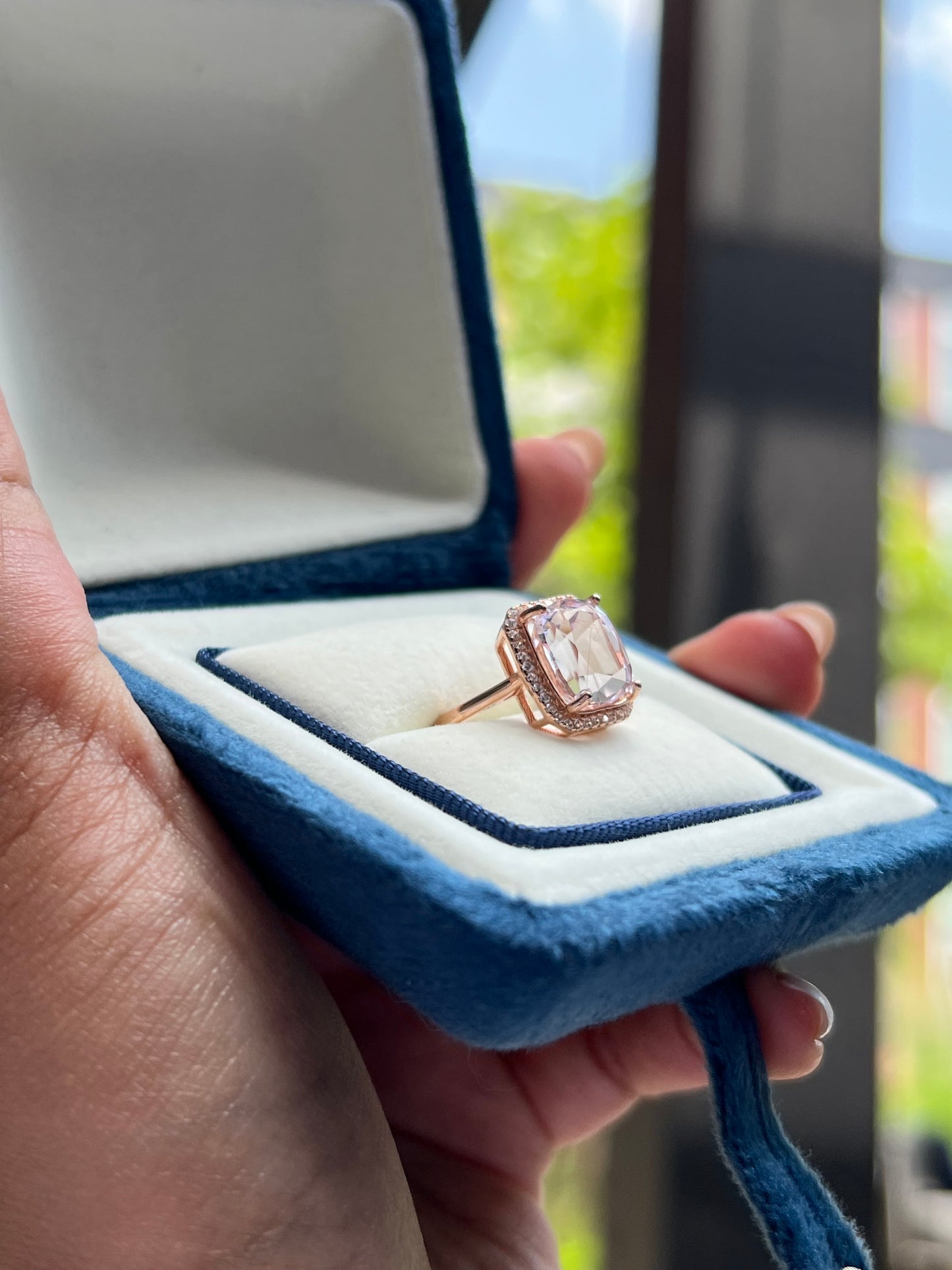 Lyra Ring Kunzite