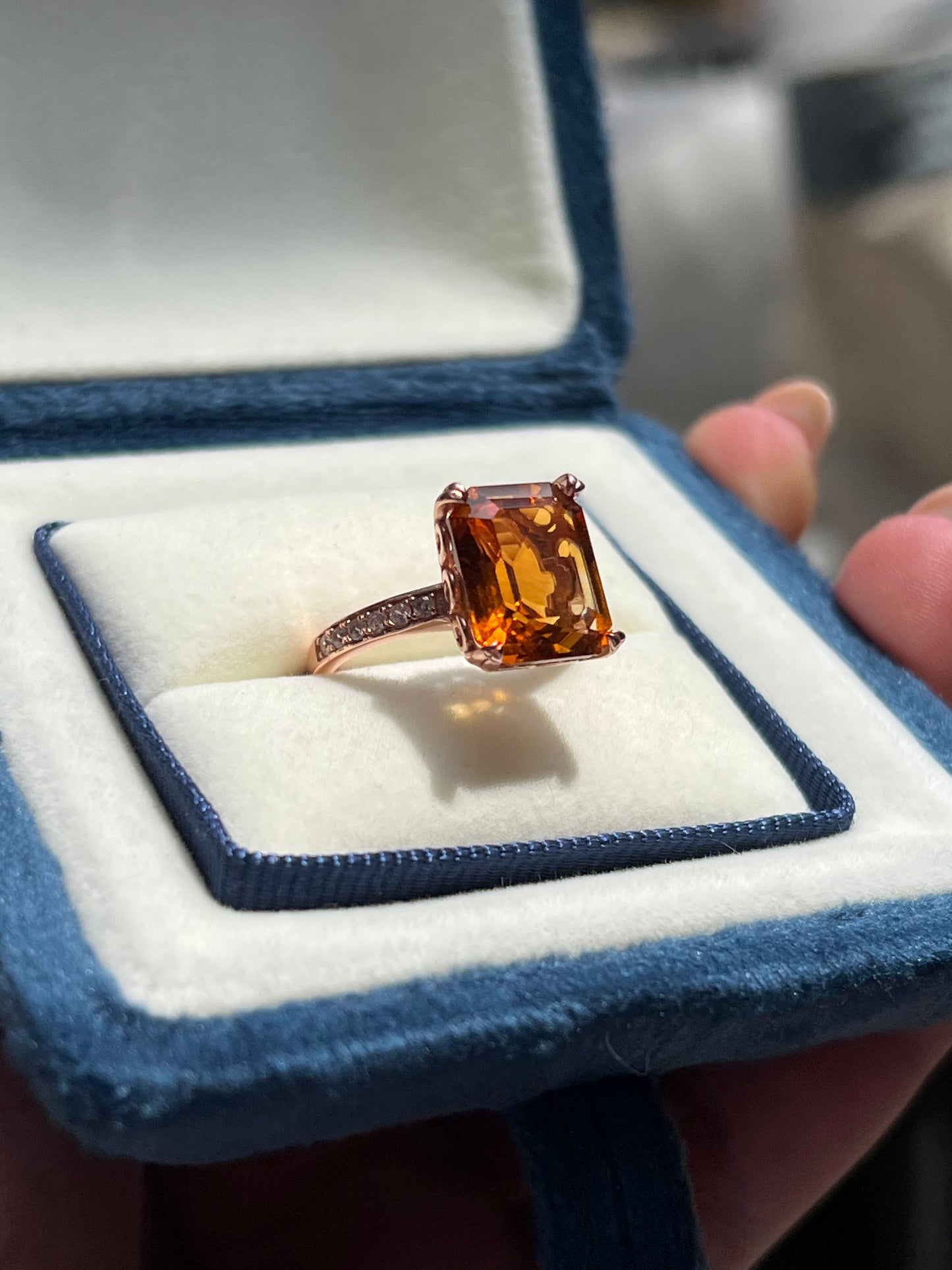 Cecelia Ring Citrine