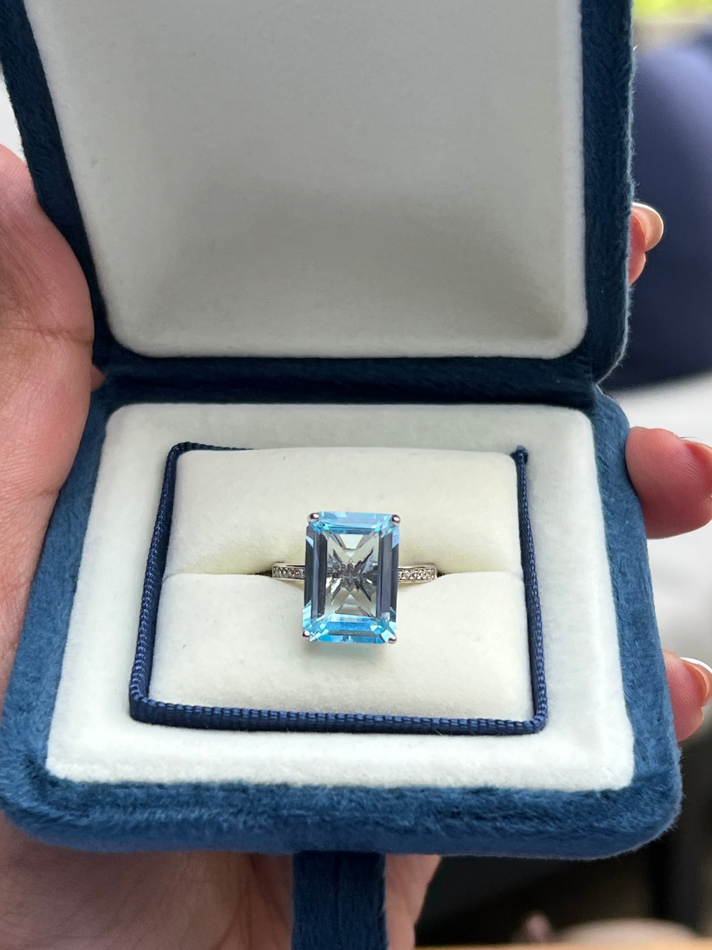 Olivia Ring Topaz