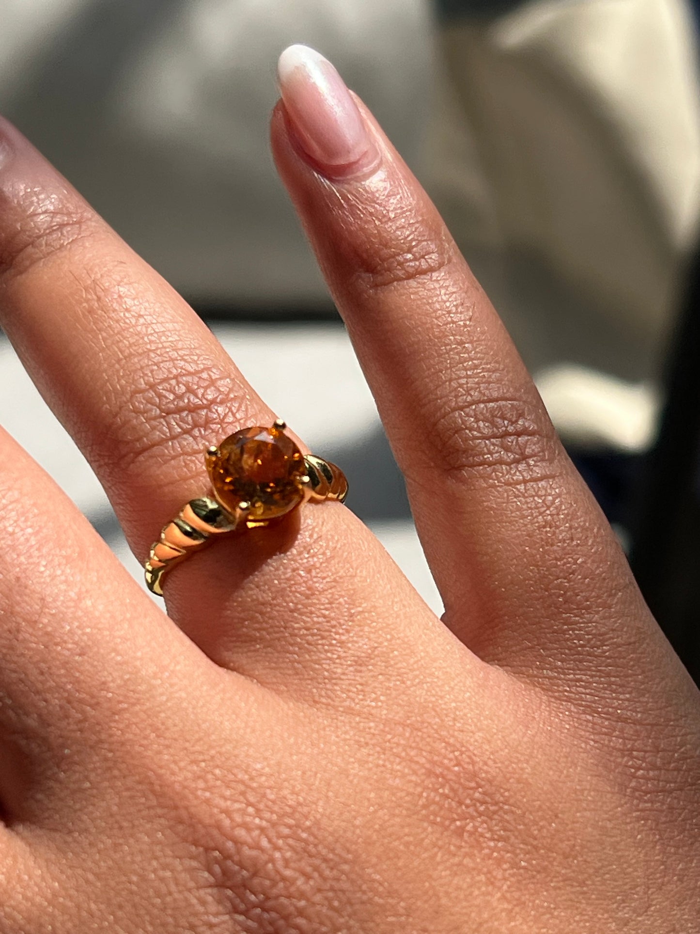 Jamie Ring Citrine