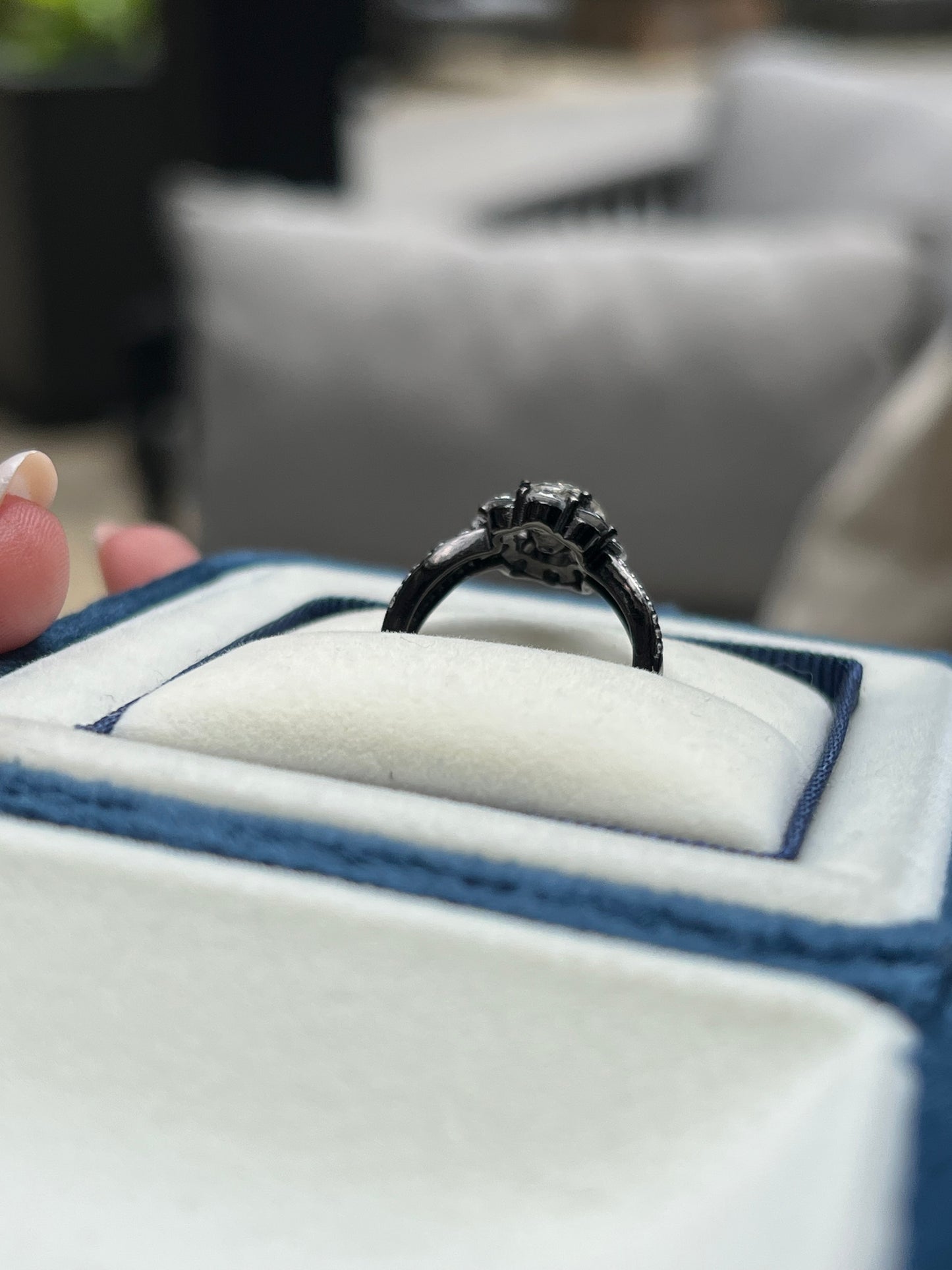 Zila Ring Moissanite