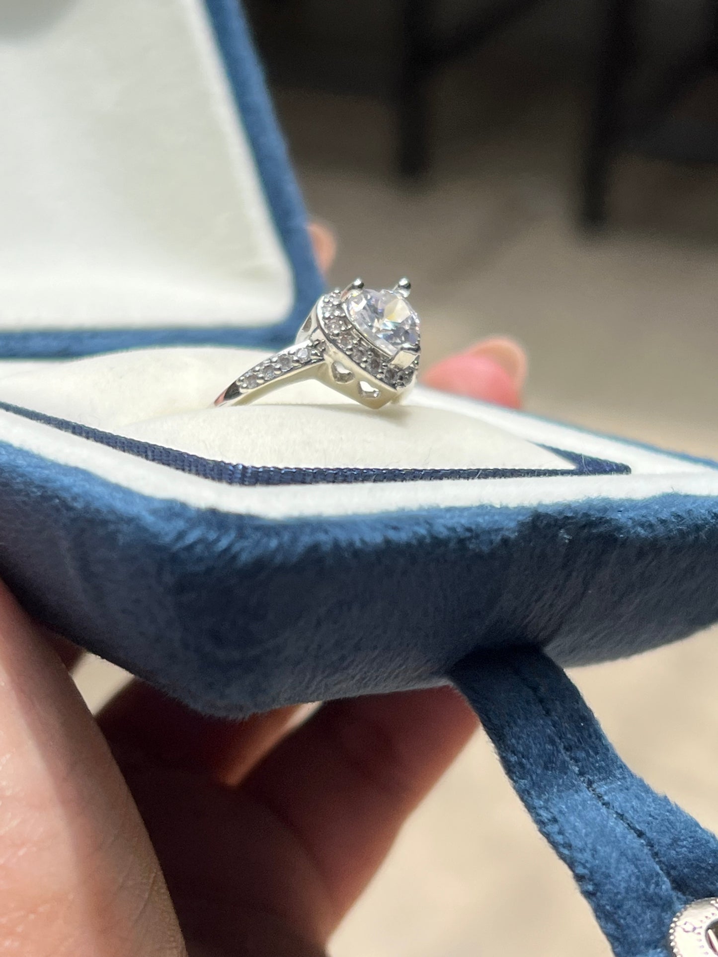 Hannah Ring Moissanite