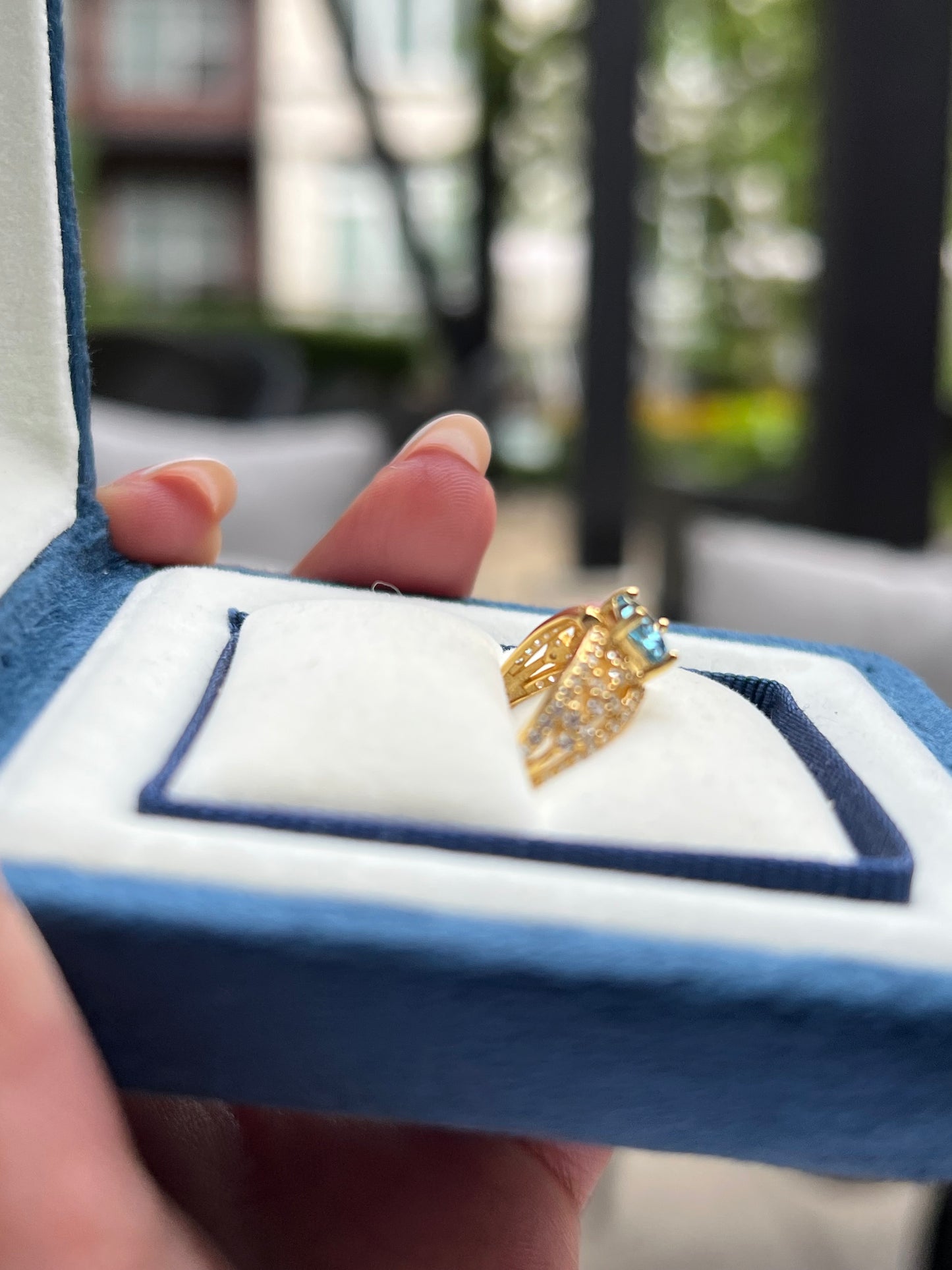 Celeste Ring Aquamarine
