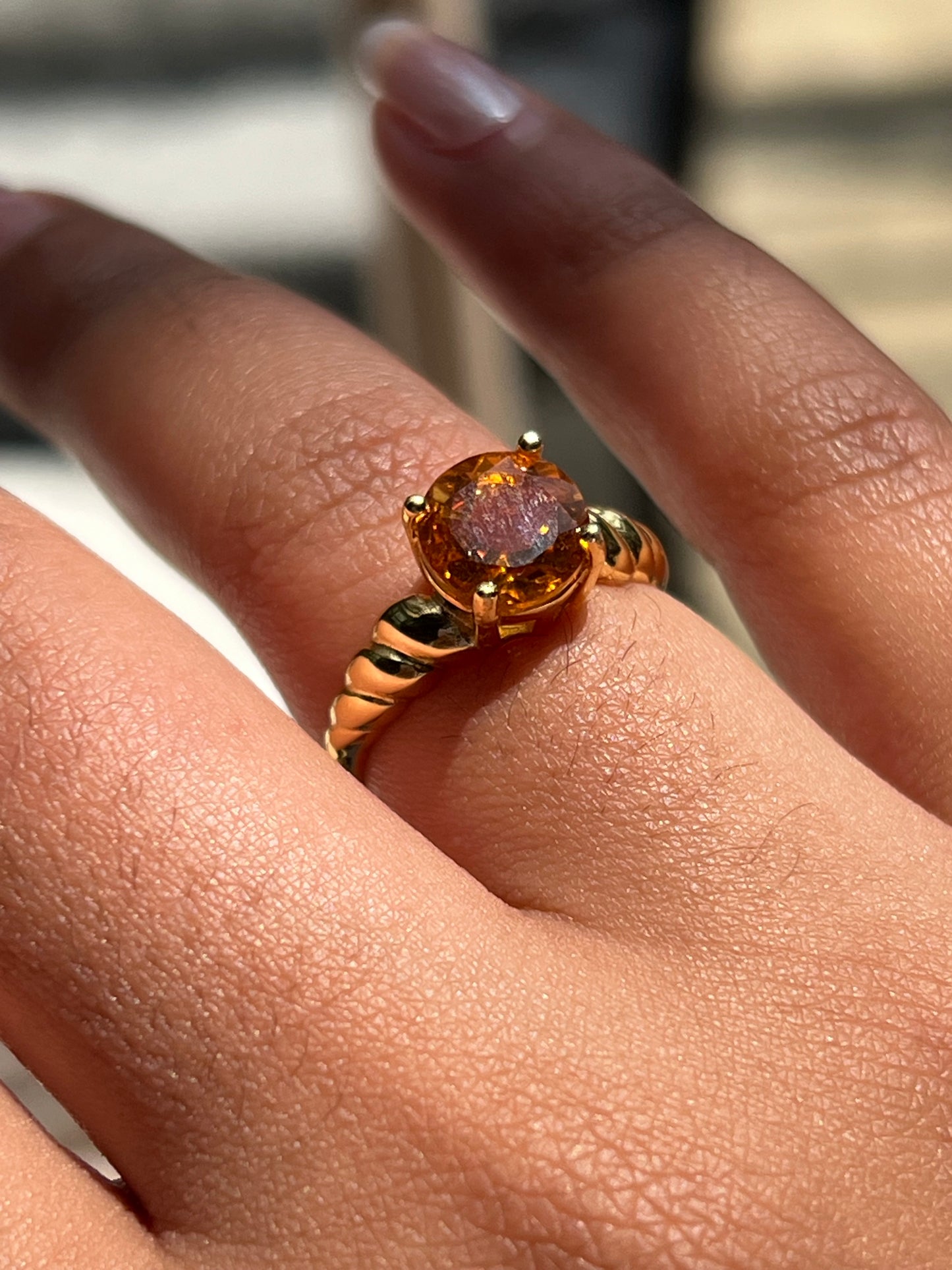Jamie Ring Citrine