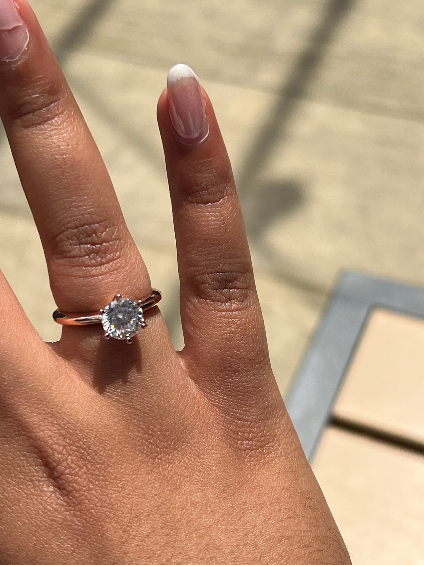 Hunter Ring Moissanite