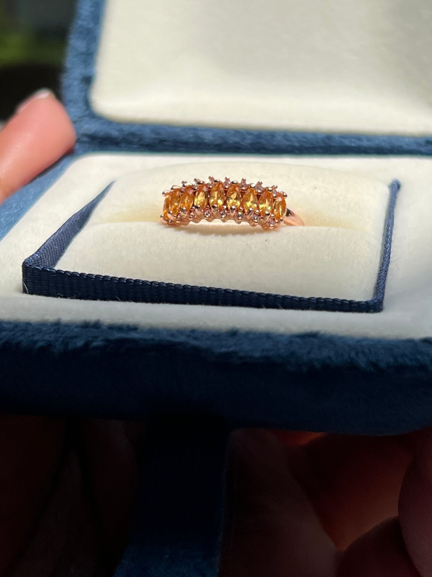 Lola Ring Garnet