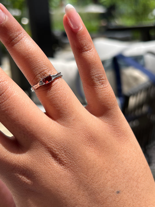 Brynn Ring Garnet