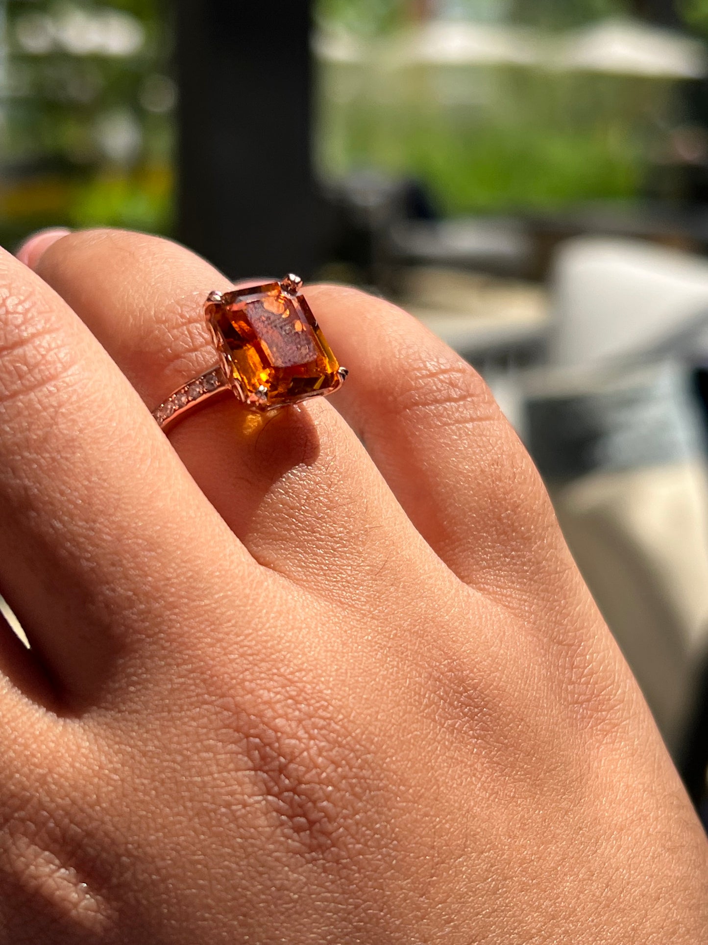 Cecelia Ring Citrine