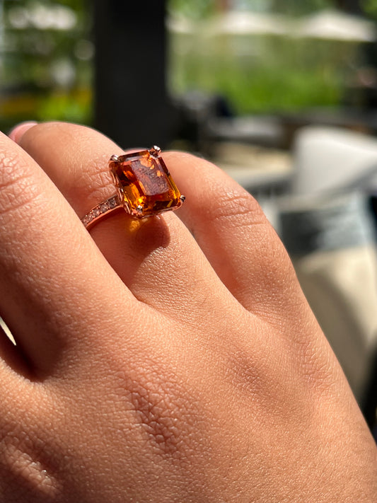 Cecelia Ring Citrine