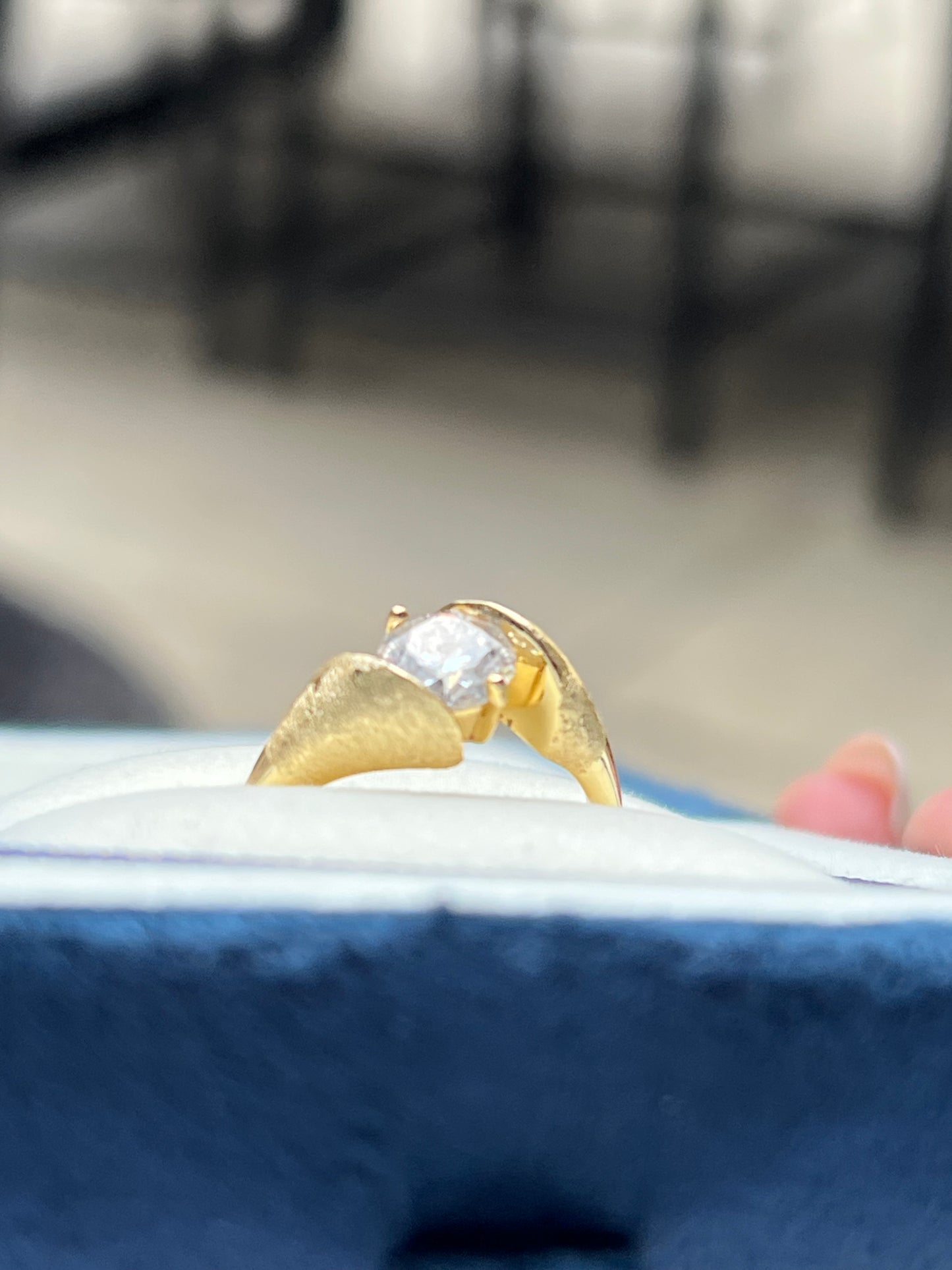 Terry Ring Moissanite