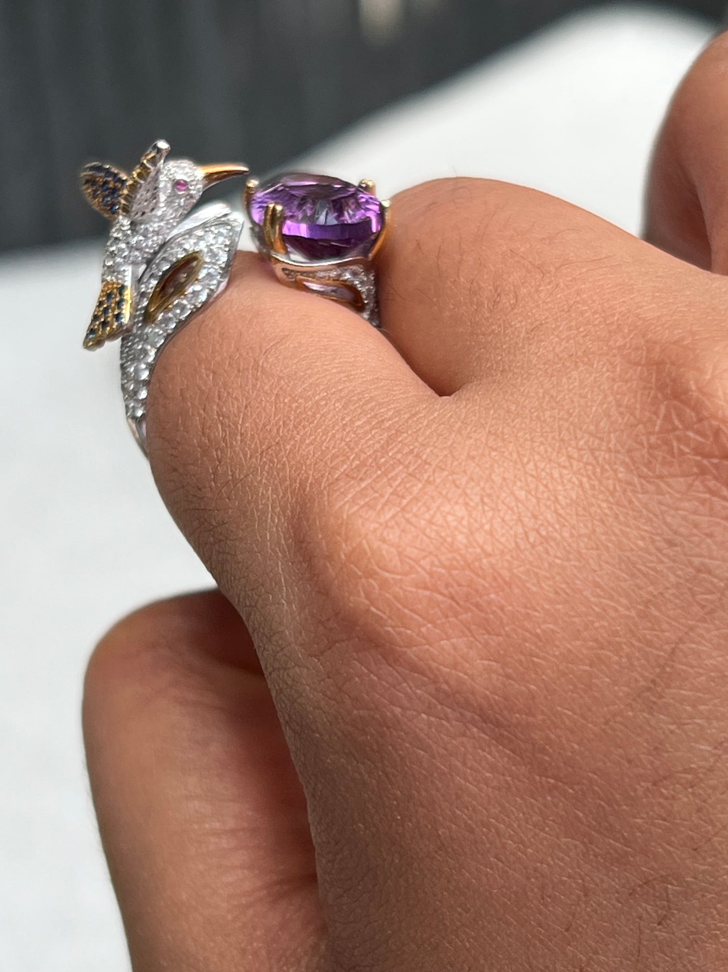 Nina Ring Amethyst