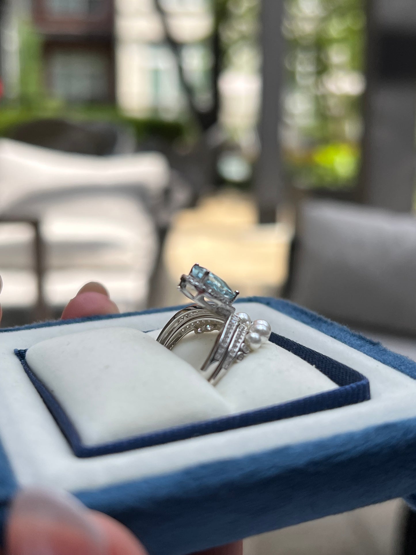 Aurora Ring Aquamarine