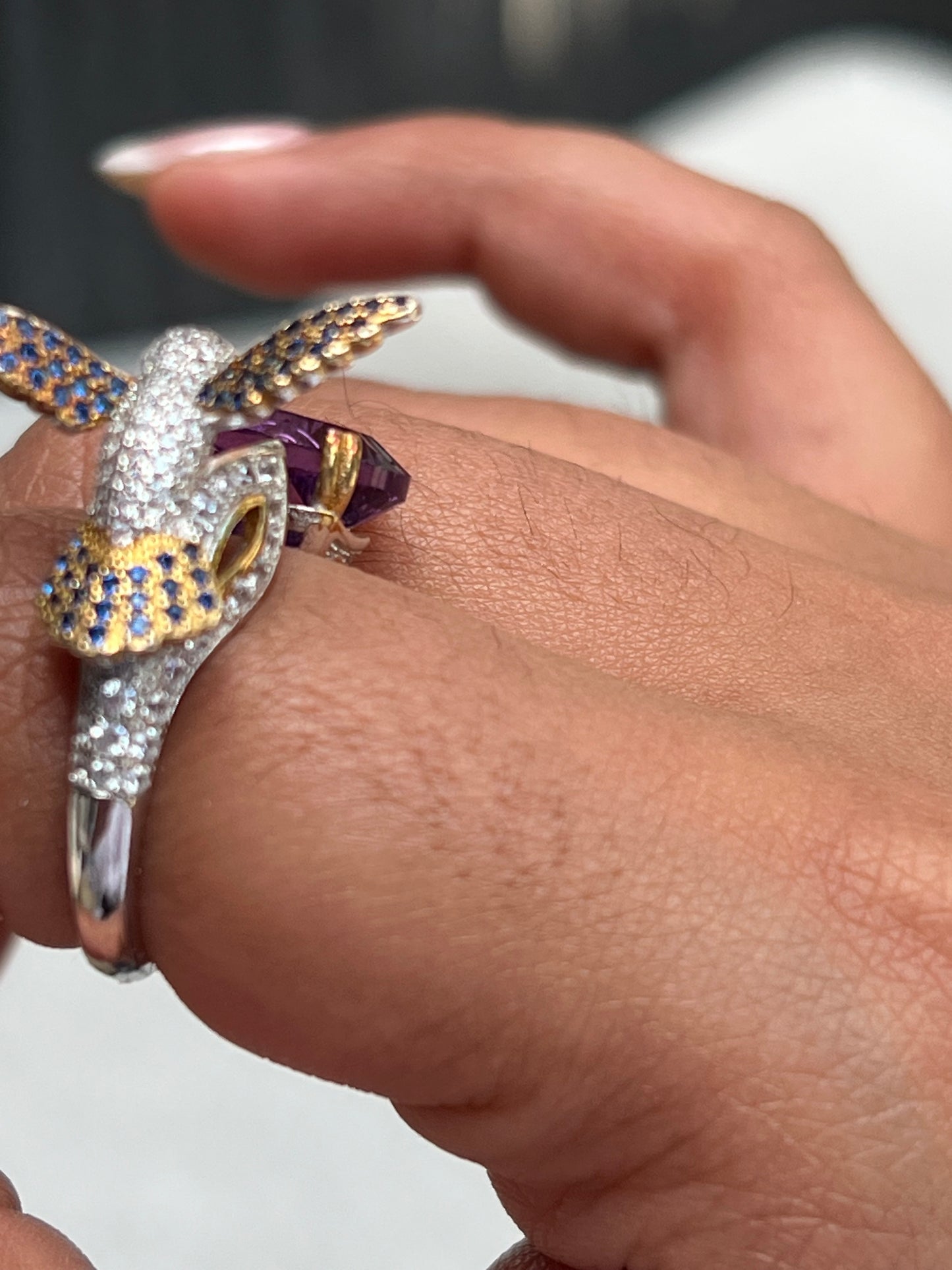 Nina Ring Amethyst