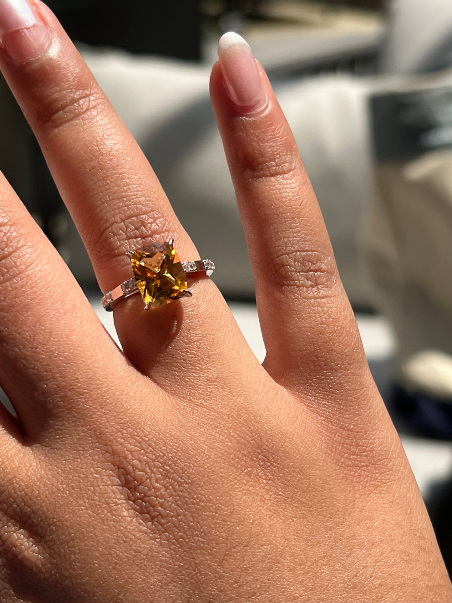 Julia Ring Citrine