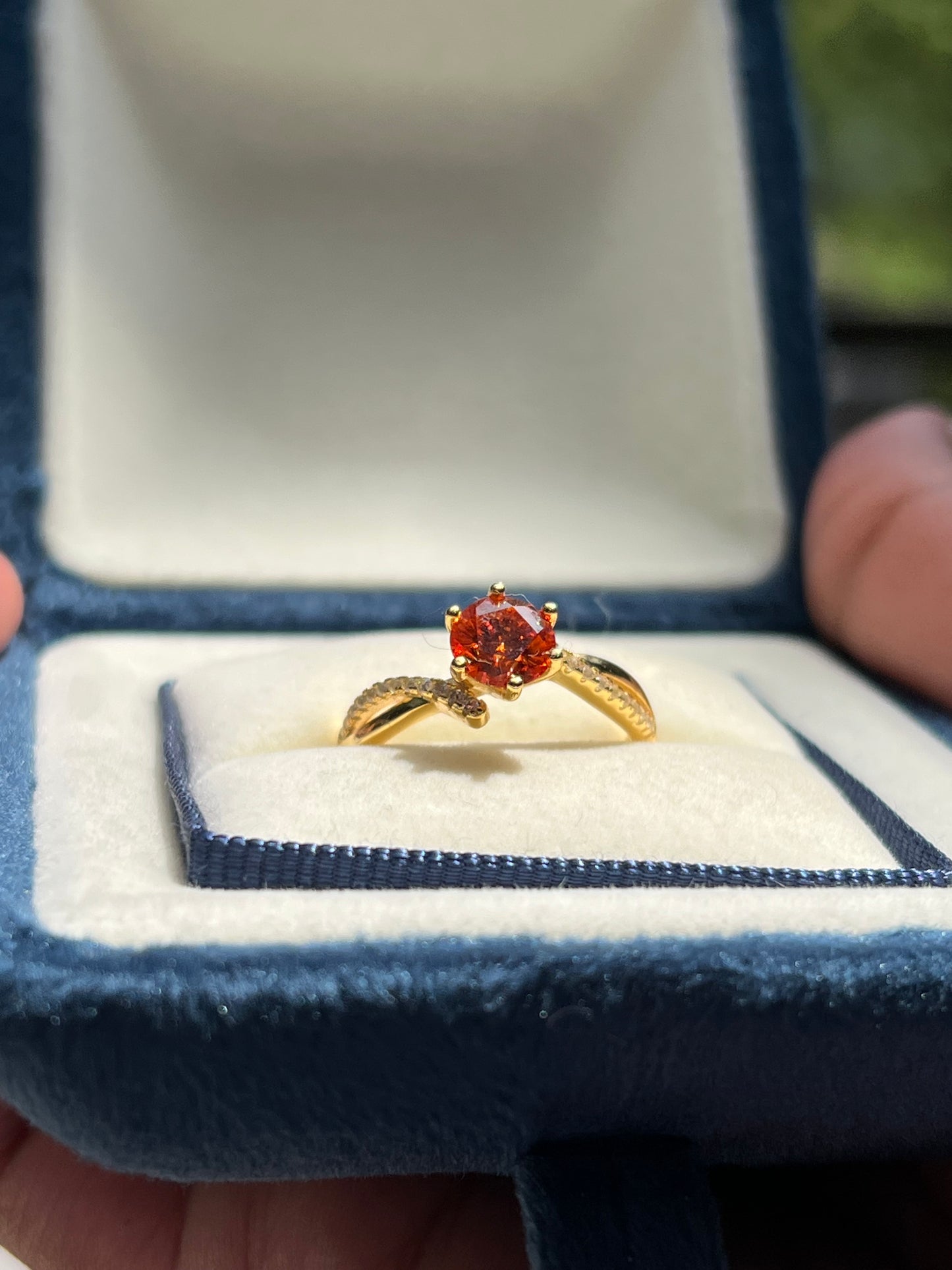 Angie Ring Moissanite