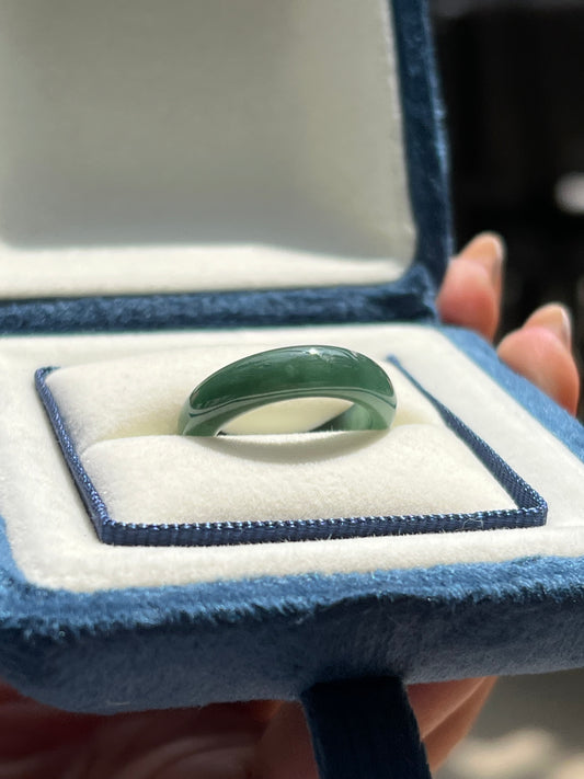 Evergreen Jadeite Ring