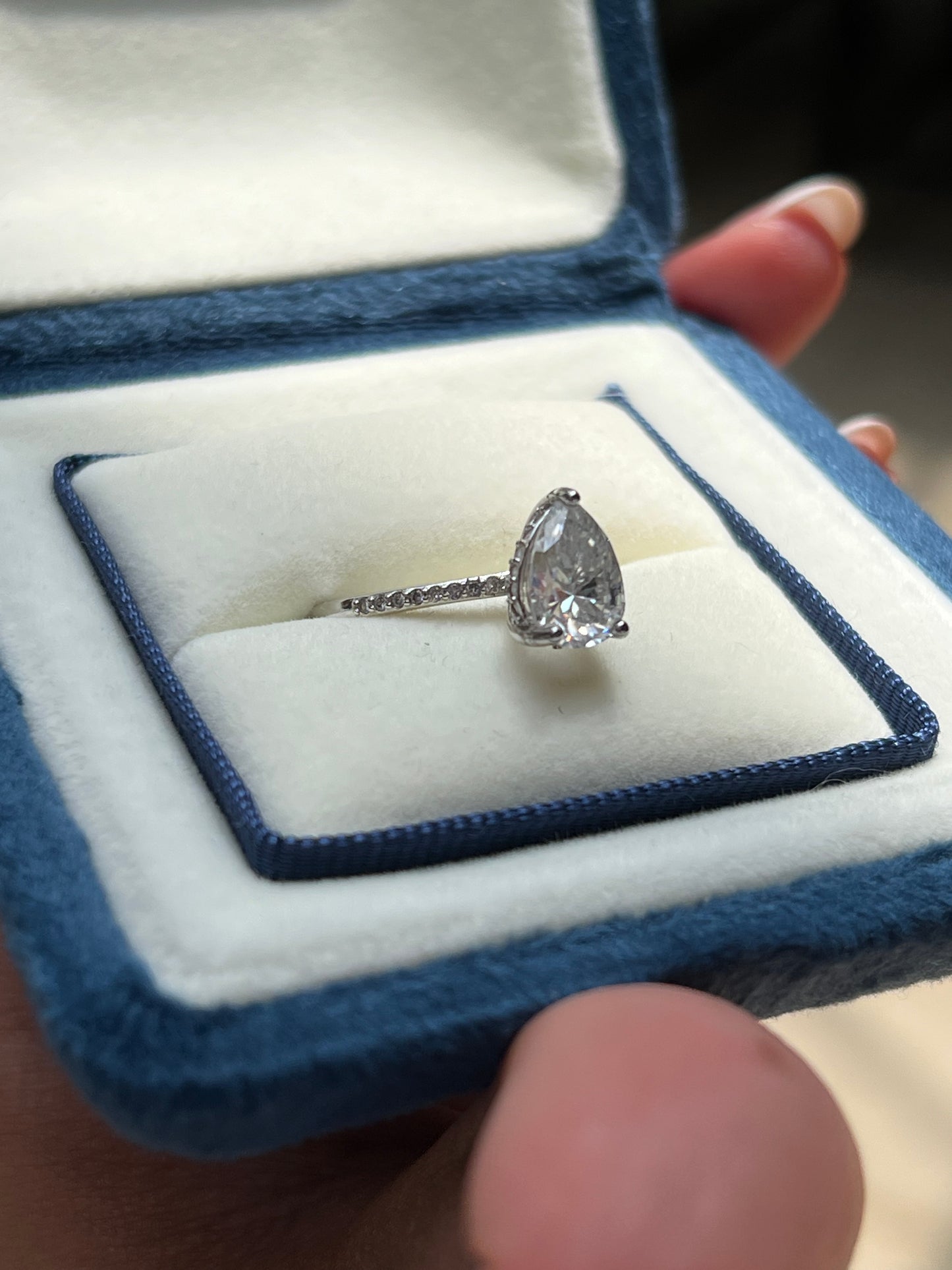 Beth Ring Moissanite