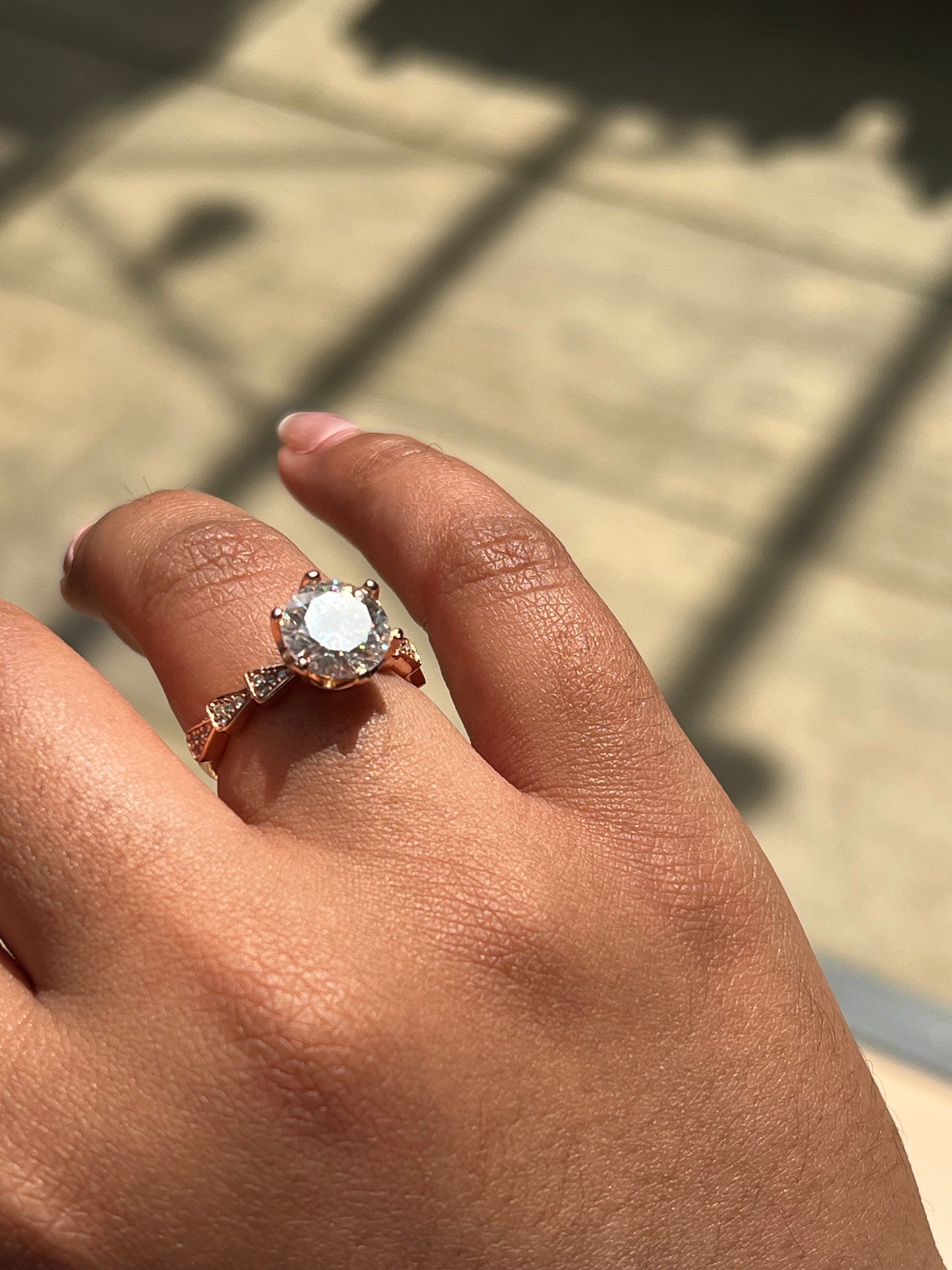 Tienna Ring Moissanite
