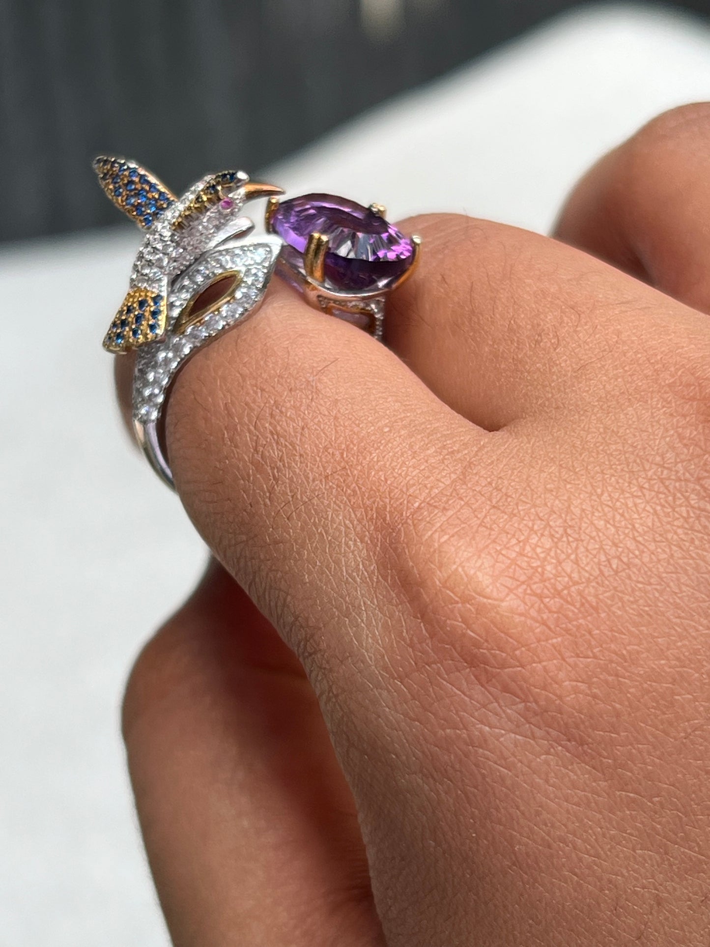 Nina Ring Amethyst