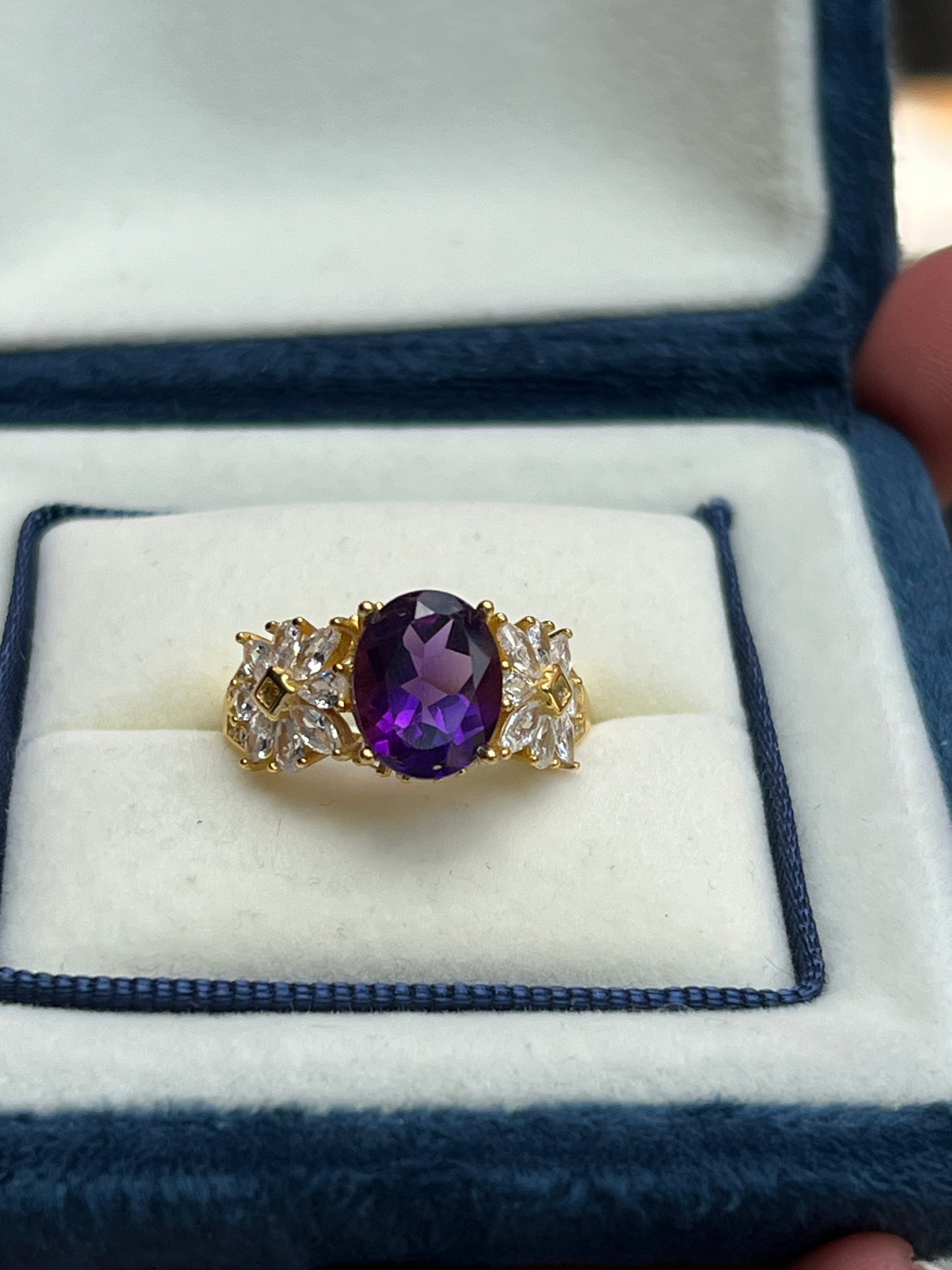 Amina Ring Amethyst