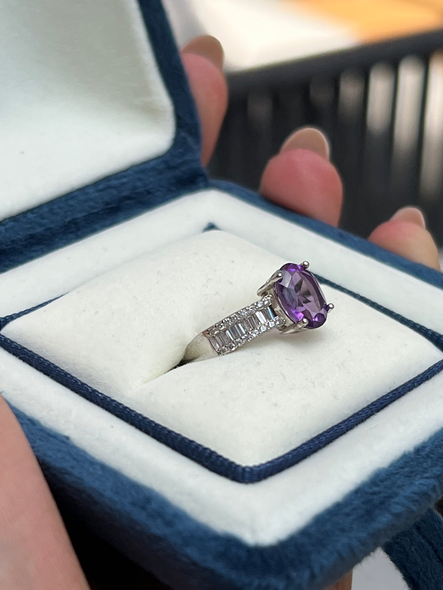 Courtney Ring Amethyst