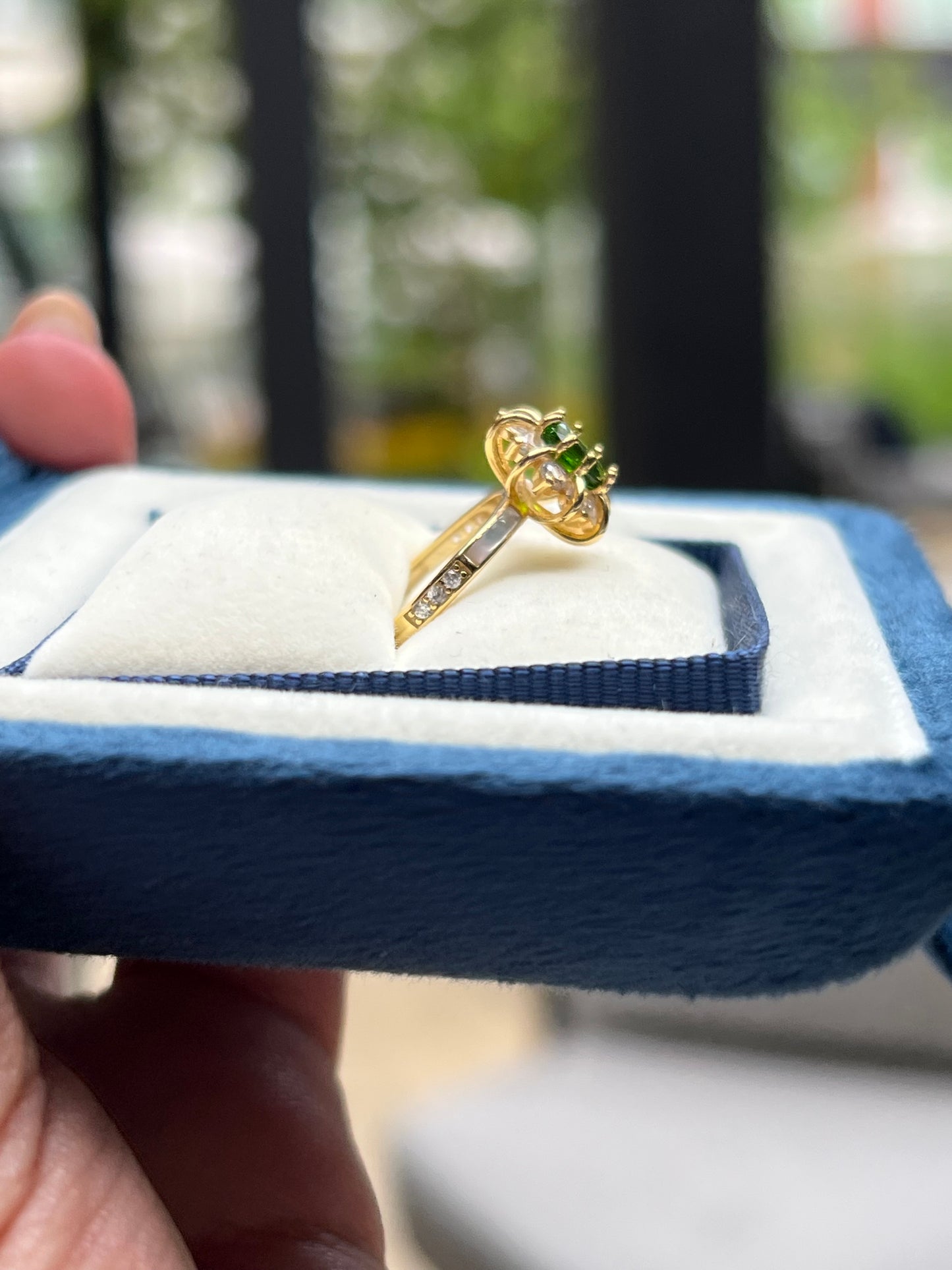 Jules Ring Diopside